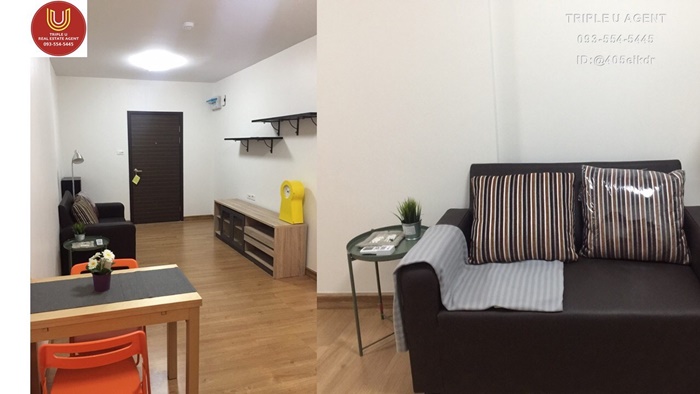 ขายห้องใหม่มาก ไม่เคยอยู่ คอนโด Supalai Vista Tiwanon-Intersection 1 Bed 48 ตร.ม. ชั้น 27 พร้อมอยู่